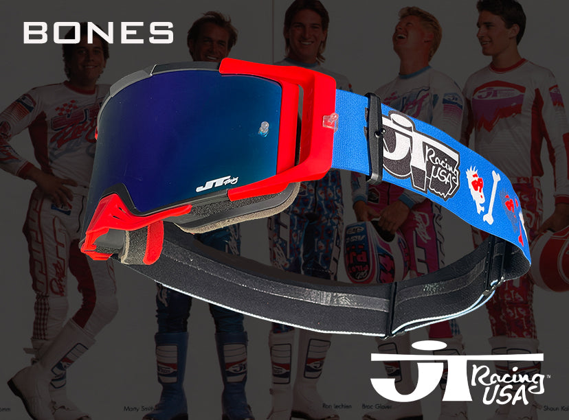 RETRO JT Goggles "BONES" LIMITED RUN