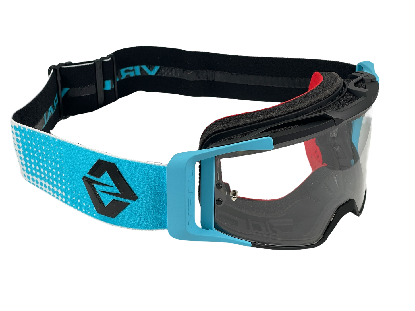 25 Signature Series CYAN WHITE Goggle