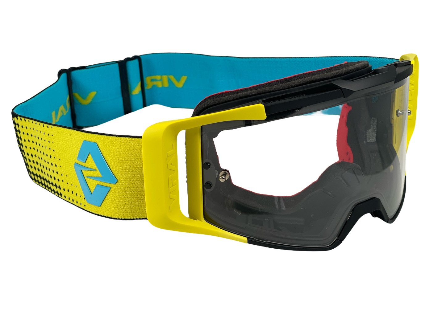 25 Signature Series YELLOW BLACK CYAN Goggle