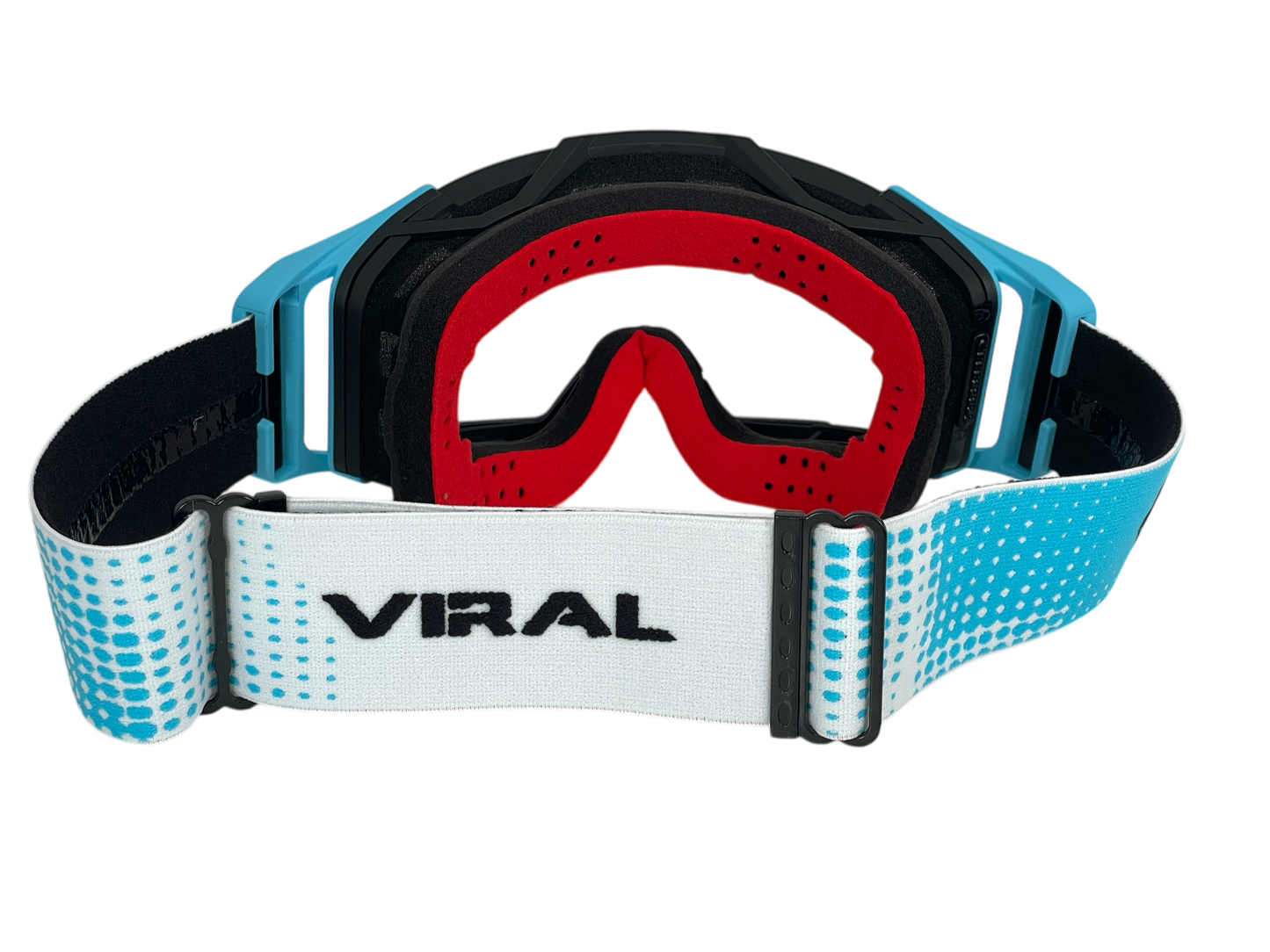 25 Signature Series CYAN WHITE Goggle