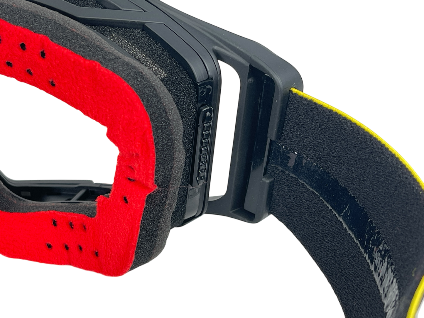 25 Signature Series RED BLACK CYAN Goggle