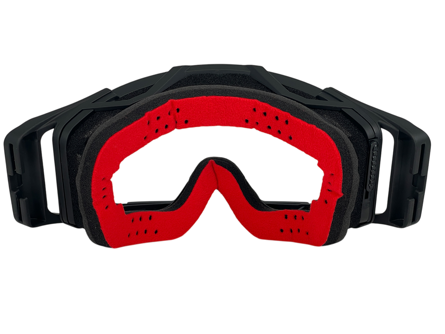 25 Signature Series RED BLACK CYAN Goggle