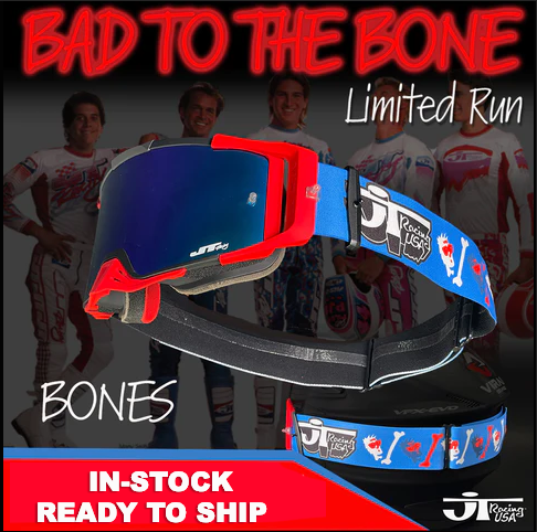 RETRO JT Goggles "BONES" LIMITED RUN