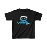 Viral Qualifier Kids Heavy Cotton™ Tee CYAN